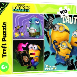 TREFL  MINIONS dėlionė &bdquo;Minions&ldquo; 160 det.