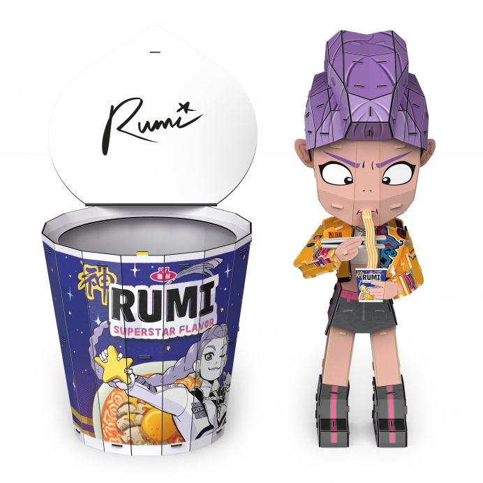 4D PUZZLE K-POP DEMON HUNTERS 4D dėlionė &bdquo;Ramenas: Rumi&ldquo; &ndash; nuotrauka 4