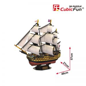 CUBIC FUN CUBICFUN 3D dėlionė &bdquo;Laivas Karalienė Viktorija&ldquo;