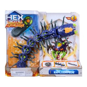 HEX BOTS  interactive toy Exploding Centipede