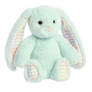 AURORA PLUSH AURORA Pliu&scaron;inis žydras zuikis, 18 cm