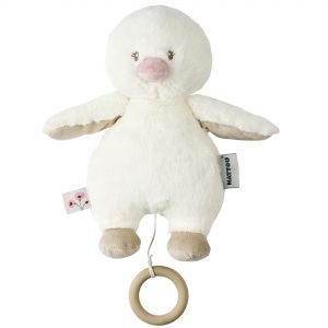 NATTOU  Fanfan musical plush toy baby duck, 28cm