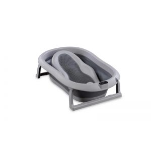  Sulankstoma vonia Bath & Care su termometru ir gultuku, Dark grey