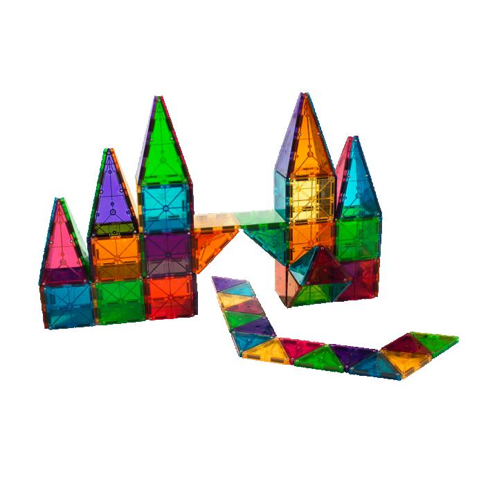 MAGNA-TILES Konstruktorius &bdquo;Spalvos&ldquo;, 100 det. &ndash; nuotrauka 2