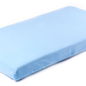 Sensillo paklodė su guma jersey, mėlyna, 120*60, 2204