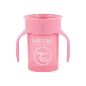 Twistshake gertuvė nuo 6mėn. 360&deg;, rožinis 78928