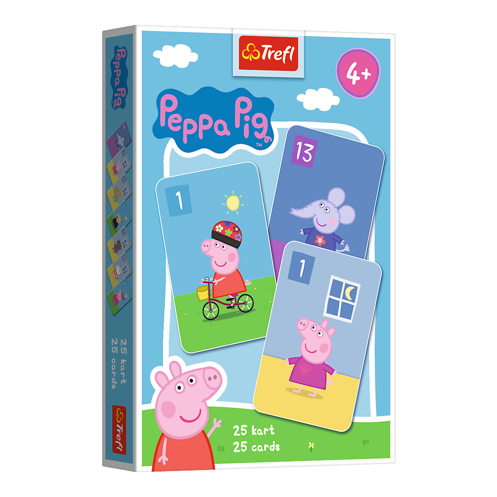 Peppa Pig TREFL  Kortų žaidimas „Kiaulytė Pepa“