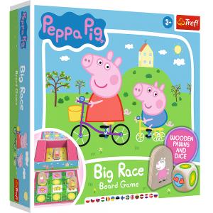 Peppa Pig TREFL  Žaidimas &bdquo;Kiaulytė Pepa: didžiosios lenktynės&ldquo;
