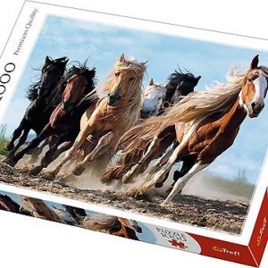 TREFL PUZZLES TREFL dėlionė &bdquo;Žirgai&ldquo;, 1000 det.