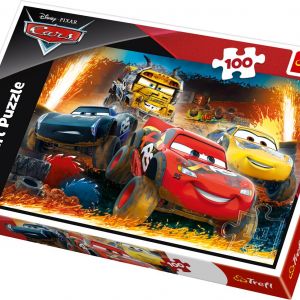 CARS TREFL 100 det. dėlionė &bdquo;Ratai&ldquo;