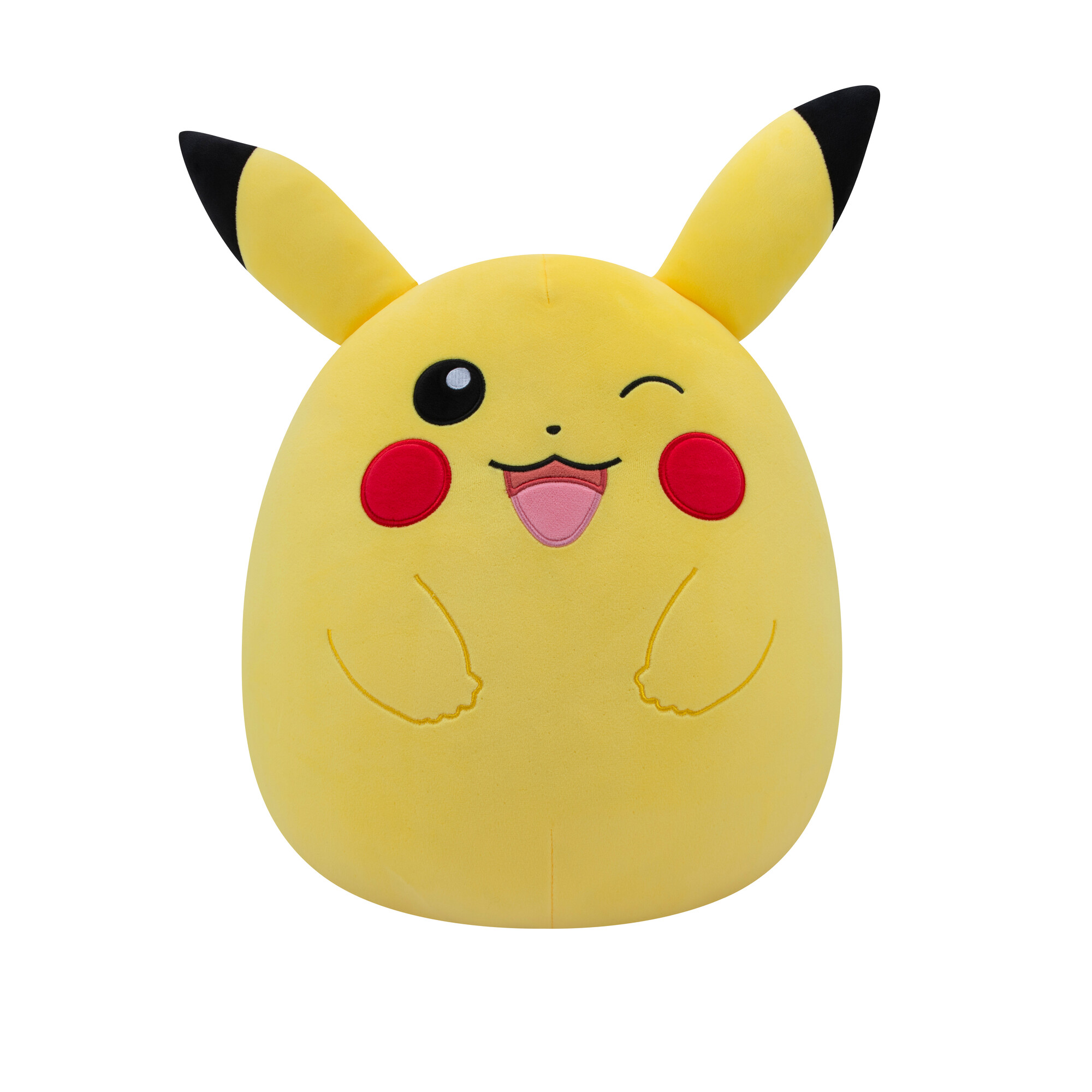 SQUISHMALLOWS  Pokemon pliušinis žaislas Winking Pikachu, 35 cm