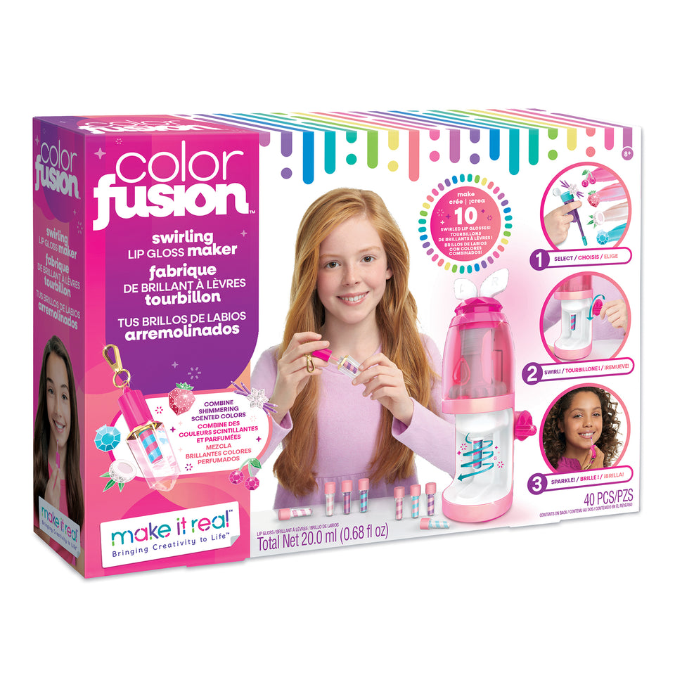 MAKE IT REAL  Lūpdažių gaminimo rinkinys „Color Fusion“