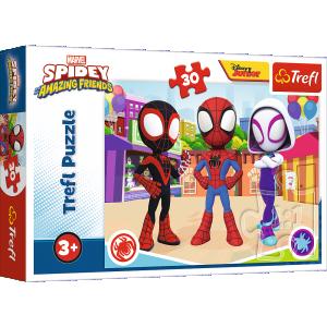 SPIDER-MAN TREFL  Dėlionė &bdquo;Spidey&ldquo;, 30 det.