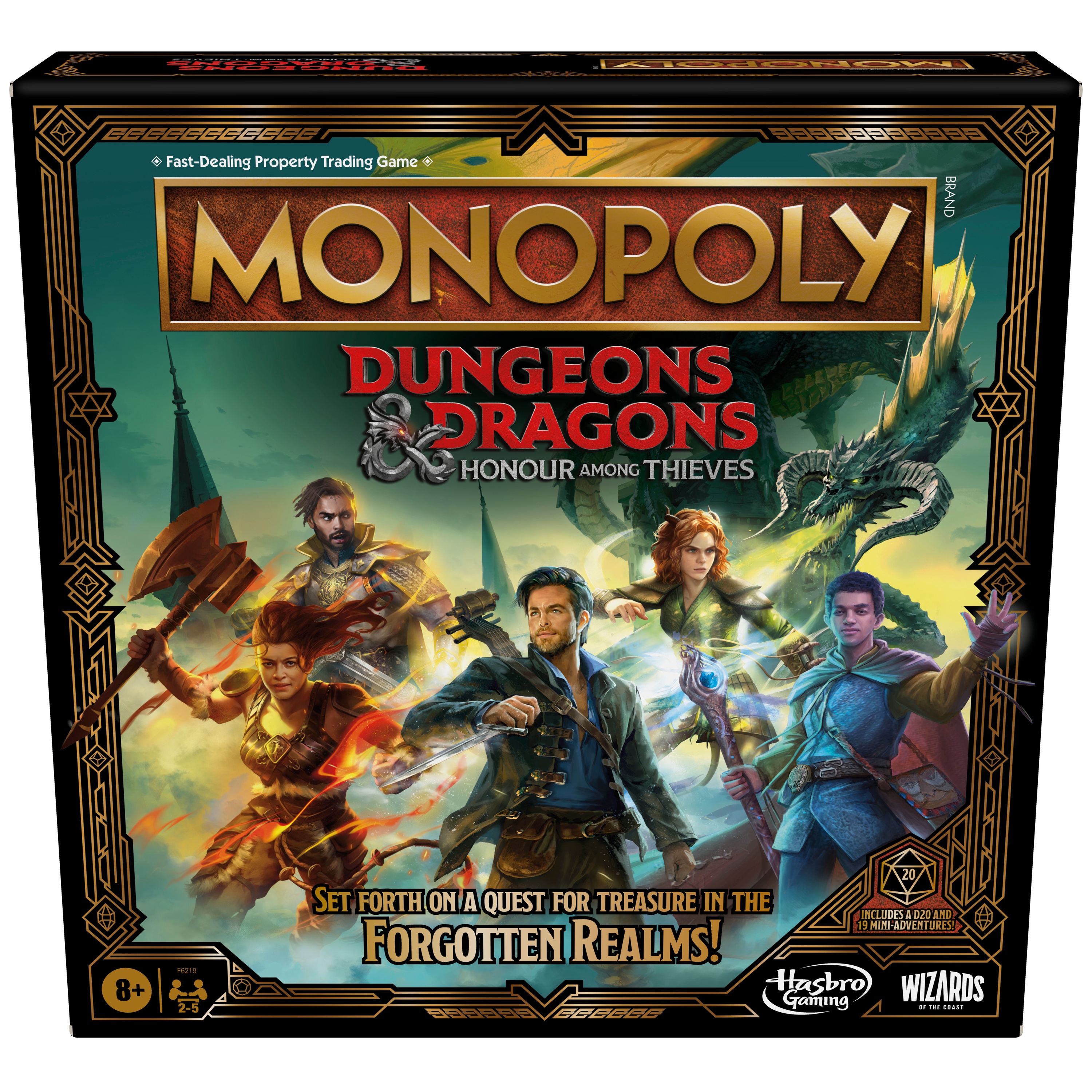 MONOPOLY  Žaidimas „Monopolis: požemiai ir drakonai“ (anglų kalba)