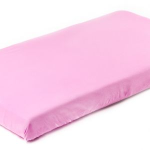 Sensillo paklodė su guma 120x60 JERSEY, rožinė, 2207