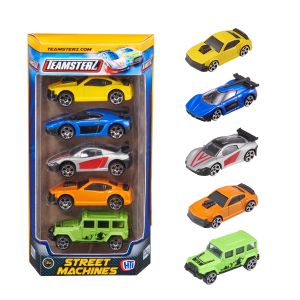 TEAMSTERZ  Gatvės automobiliai, 5 vnt., 7,5cm