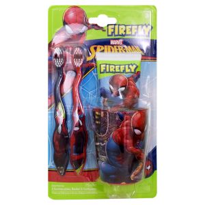 SPIDER-MAN dantų priežiūros rinkinys nuo 3 metų, 4 vnt.