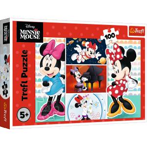 TREFL  DISNEY dėlionė &bdquo;Minnie-Mouse&ldquo;, 100 det.