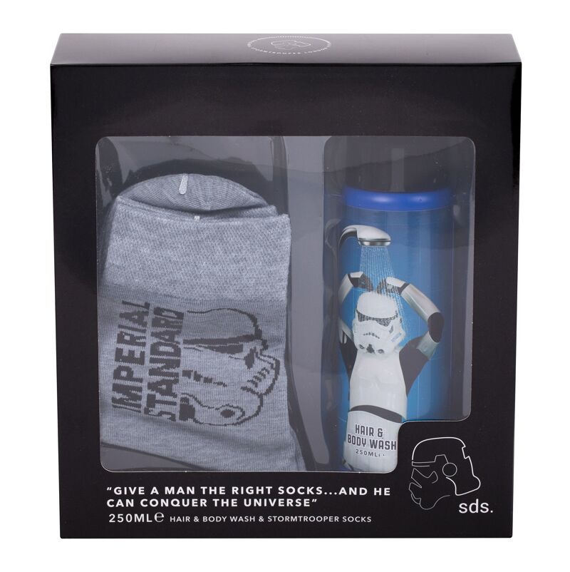 Star Wars Stormtrooper rinkinys, dezodorantas 250ml + kojinės