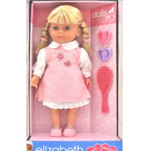 DOLLSWORLD  Lėlytė Elizabeth, 36 cm