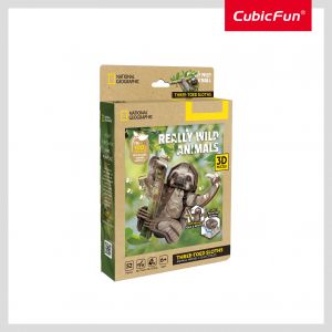 CUBIC FUN CUBICFUN NG 3D dėlionė &bdquo;Tripir&scaron;tis tinginys&ldquo;