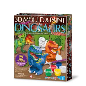 4M  3D liejimas ir dažai Dinozaurai