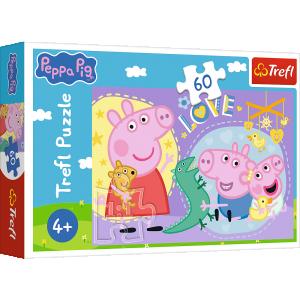 TREFL  PEPPA PIG Dėlionė &bdquo;Kiaulytė Pepa&ldquo; 60 det.