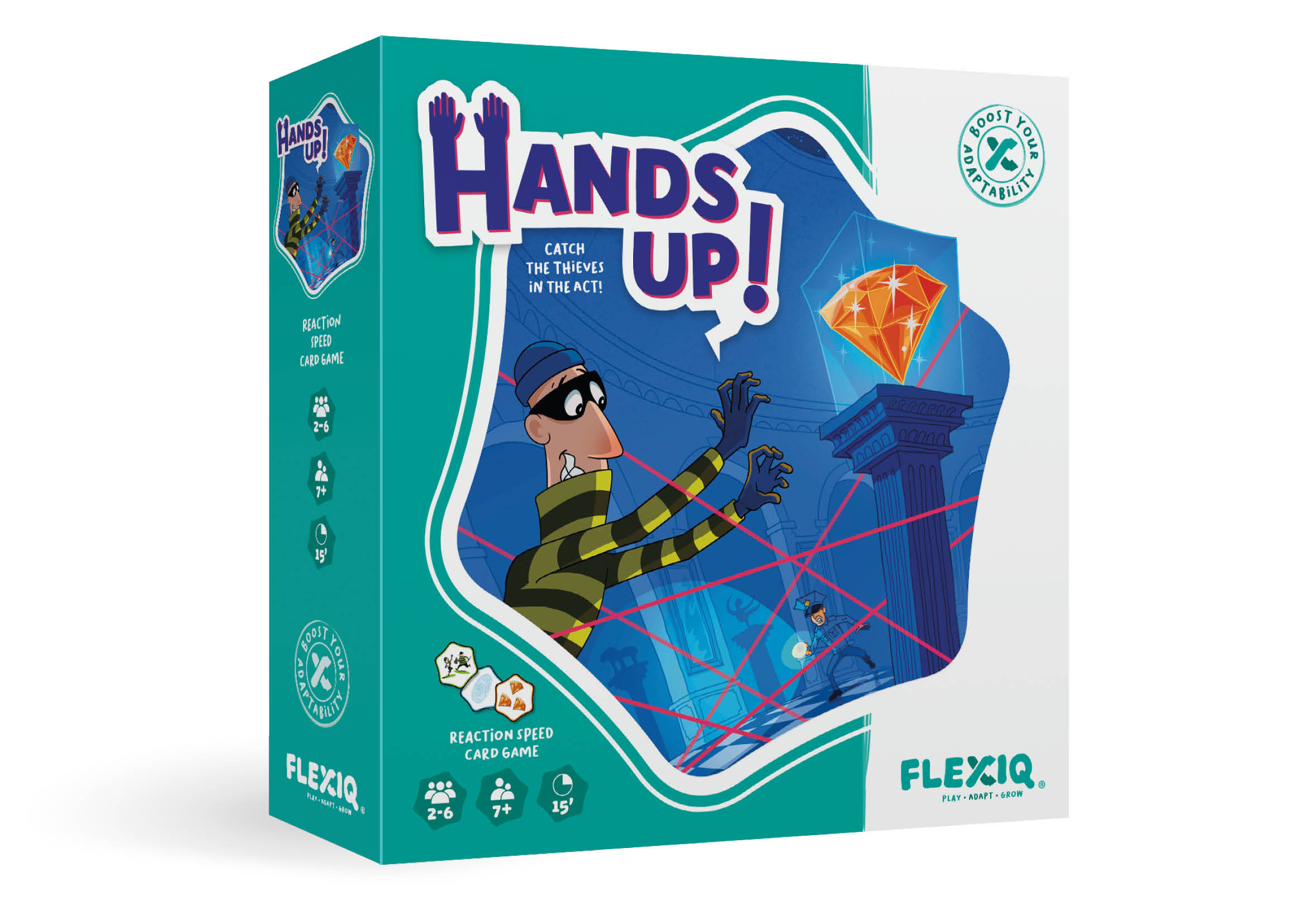 FLEXIQ  Stalo žaidimas „Hands Up!“