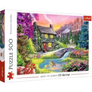 TREFL  dėlionė &bdquo;Idilė kalnuose&ldquo;, 500 det.
