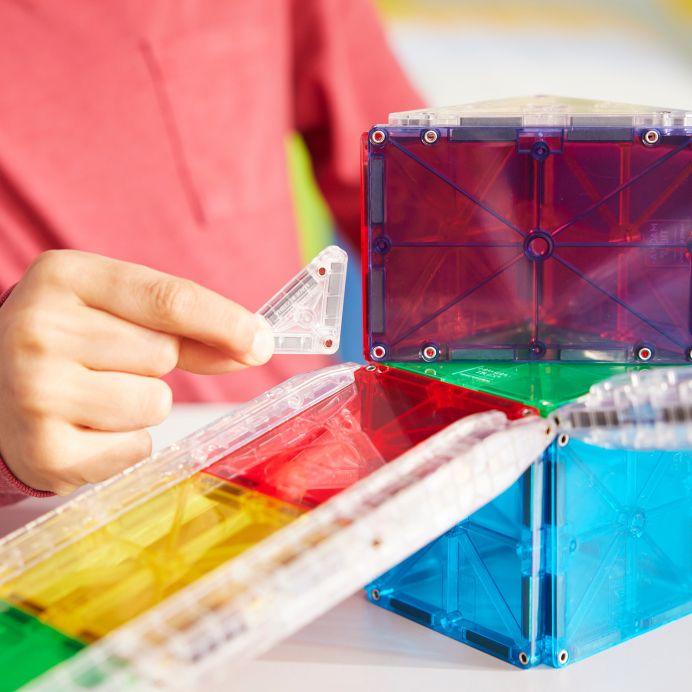 MAGNA-TILES Magnetinis konstruktorius &bdquo;Kamuoliuko trasa&ldquo;, 33 det. &ndash; nuotrauka 5