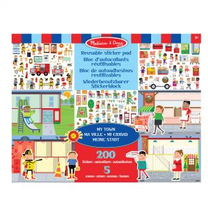 MELISSA & DOUG  Reusable Sticker Pad - My Town