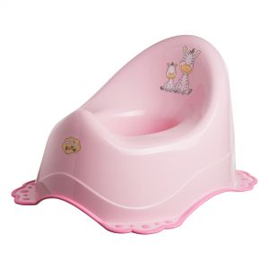 Maltex Baby naktipuodis, neslystantis, Zebra, rožinis