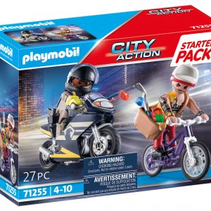 PLAYMOBIL  CITY ACTION Pradinis rinkinys su policininku ir vagimi 71255