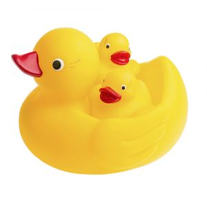 Tullo žaislai ančiukas su vaikučiais 3 vnt., 043