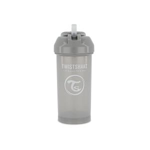 Twistshake gertuvė su &scaron;iaudeliu nuo 6mėn., 360 ml, pilka 78680