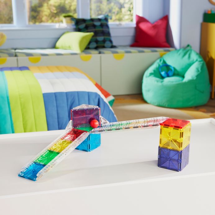 MAGNA-TILES Magnetinis konstruktorius &bdquo;Kamuoliuko trasa&ldquo;, 33 det. &ndash; nuotrauka 7