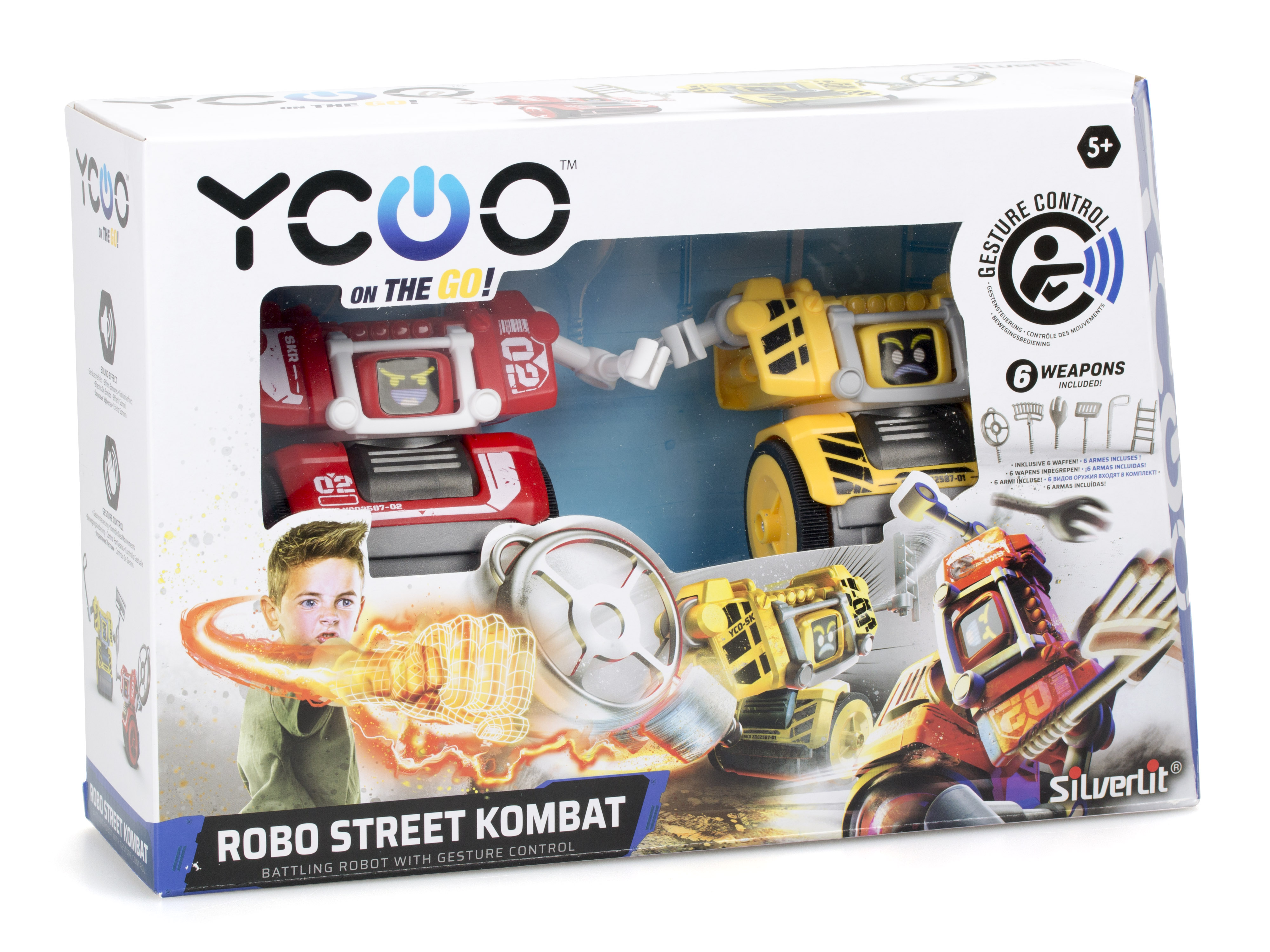 SILVERLIT  YCOO Rinkinys „Robotų kovos“