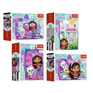 GABBY&acute;S DOLLHOUSE TREFL  mini dėlionė, 54 det.