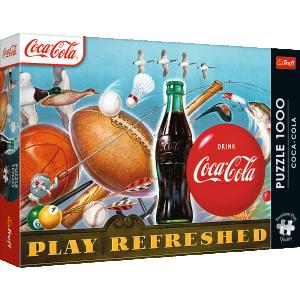 TREFL  PREMIUM PLUS 1000 det. dėlionė &bdquo;Coca-Cola: Play Refreshed&ldquo;