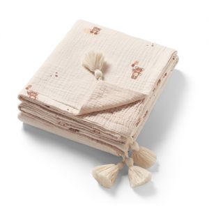  Babyono pledas muslino kreminis 1566/02 1566/02