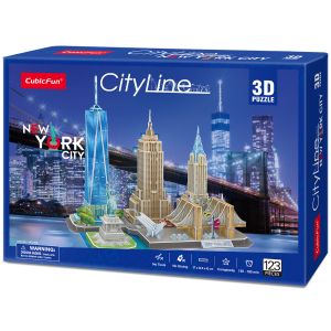 CUBIC FUN CUBICFUN 3D dėlionė &bdquo;Niujorkas&ldquo;