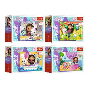 GABBY&acute;S DOLLHOUSE TREFL  mini maxi dėlionė 20 det.