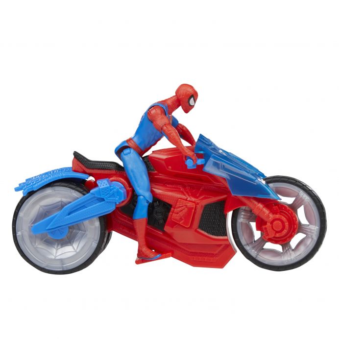 SPIDER-MAN Transporto priemonė su figūrėle, 10 cm &ndash; nuotrauka 4