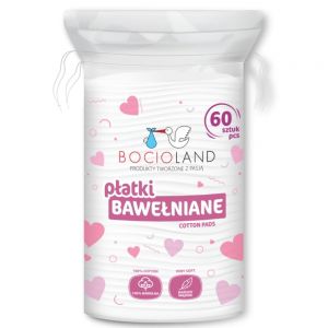 Bocioland vatos diskeliai medvilniniai 60 vnt. BL158