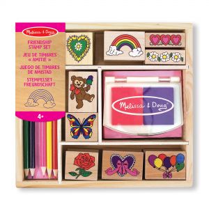 MELISSA & DOUG  playset Friendship Stamp Set