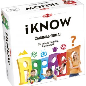 TACTIC  Žaidimas &scaron;eimai &bdquo;A&scaron; žinau&ldquo; (Lietuvių kalba)