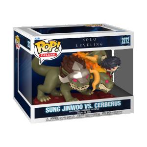 FUNKO  POP! Deluxe Vinilinė figūrėlė: Solo Levelling - Sung Jinwoo vs. Cerberus