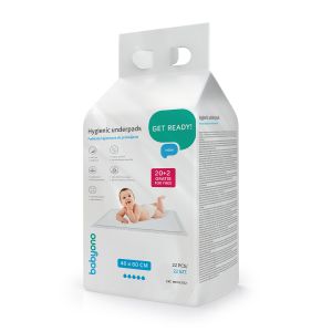BabyOno  kūdikio pervystymo paklotai 22 vnt 40x60 513/22 513/22
