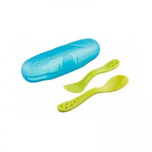 Akuku  stalo įrankiai su dėžute BLUE/GREEN, A0305