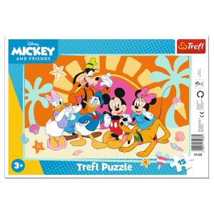 TREFL  DISNEY dėlionė &bdquo;Peliukas Mikis&ldquo;, 15 det.